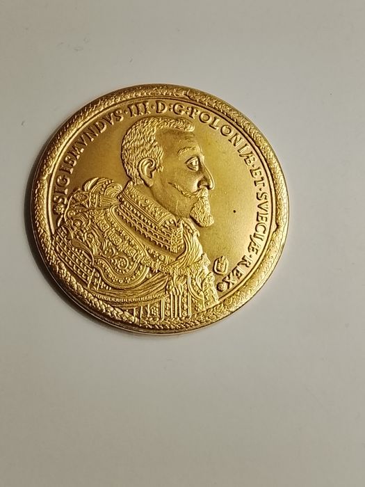 100 dukatów Zygmunt lll Waza 1621 kopia