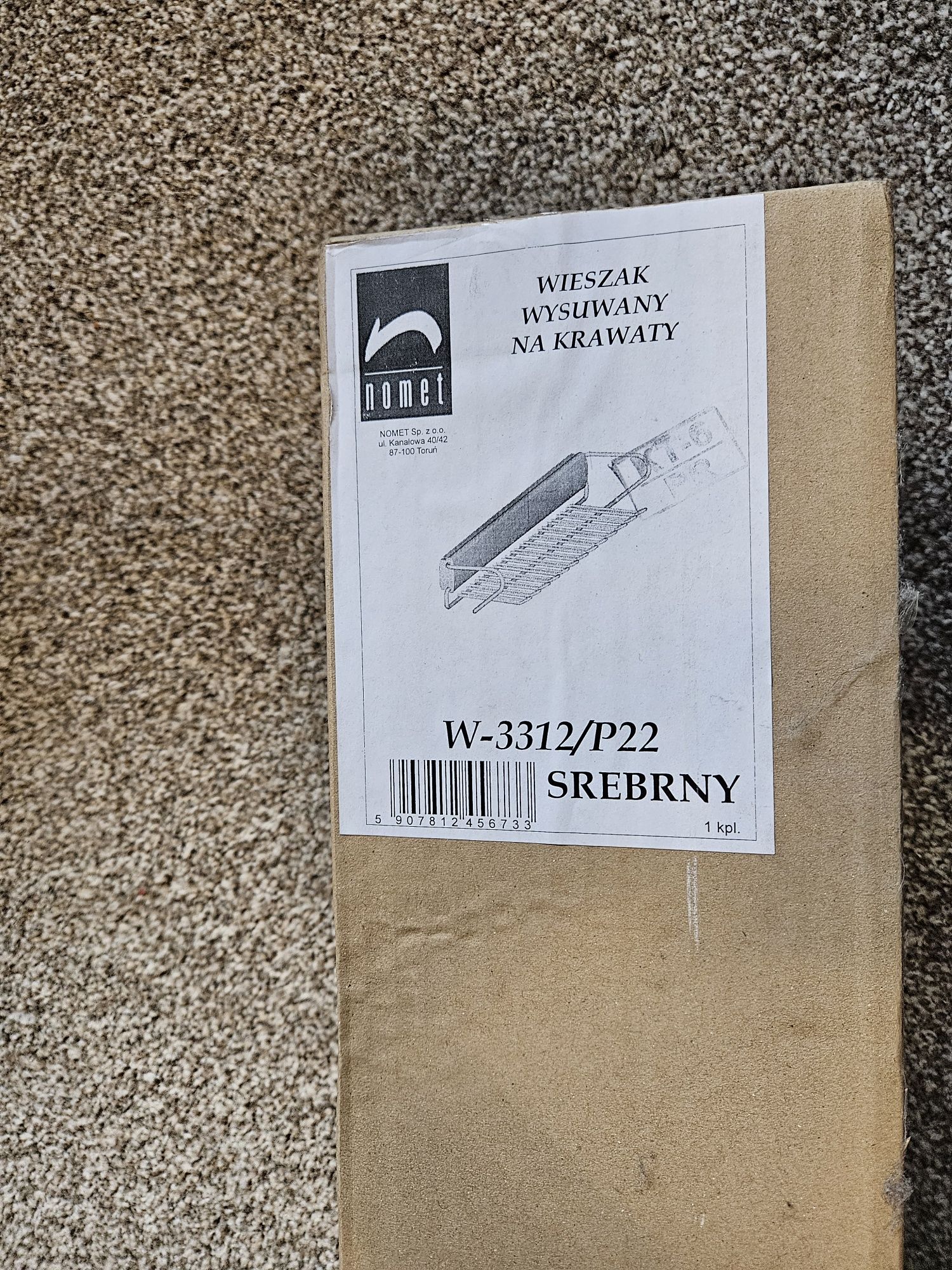 Wieszak wysuwany