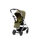 Cybex Eezy S Twist + 2 Wózek Spacerowy Obrotowy Slv Nature Green NOWE