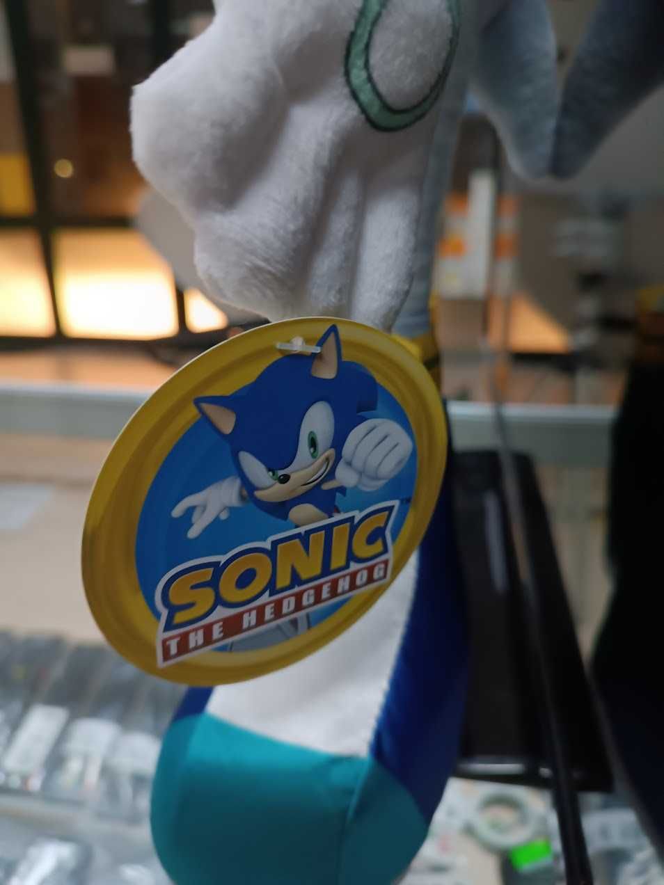 Novidade:Peluche Silver Sonic Modern - Sonic2 52cm