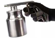 Pistolet do piaskowania ABAC 8 bar 250 l/min ze zbiornikiem Solidny