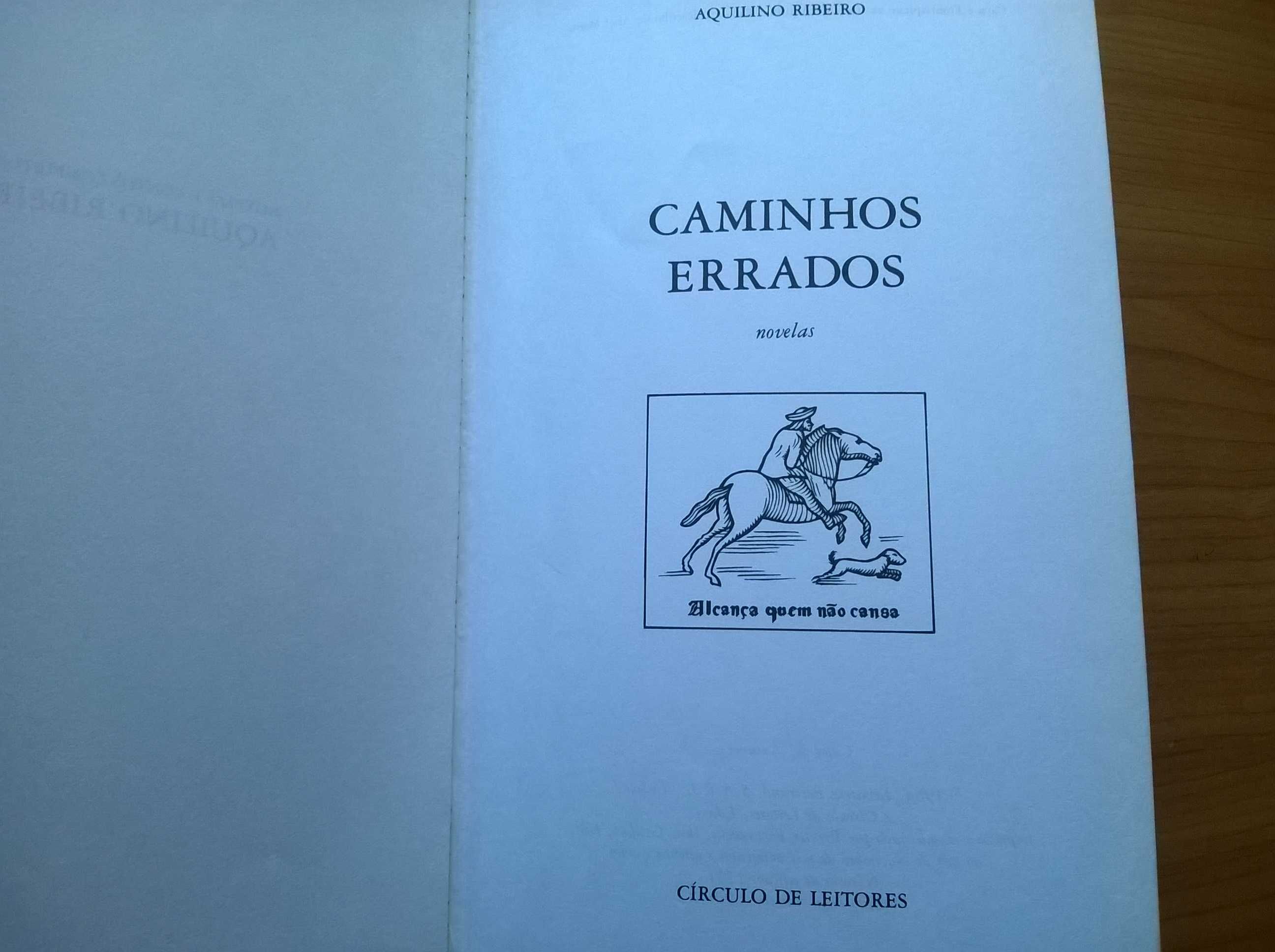 Caminhos Errados (novelas) - Aquilino Ribeiro