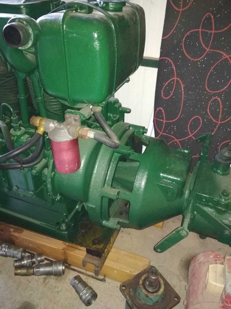 Motor Petter PH2 diesel com caixa de velocidades