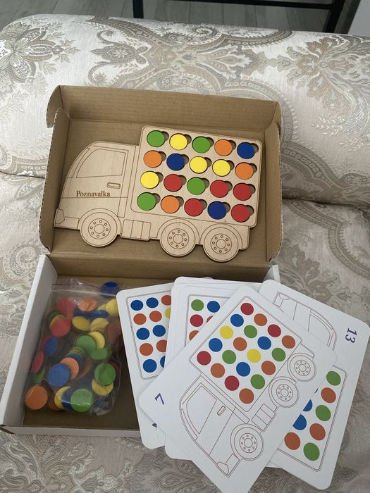 Дерев'яні іграшки лотом всі разом