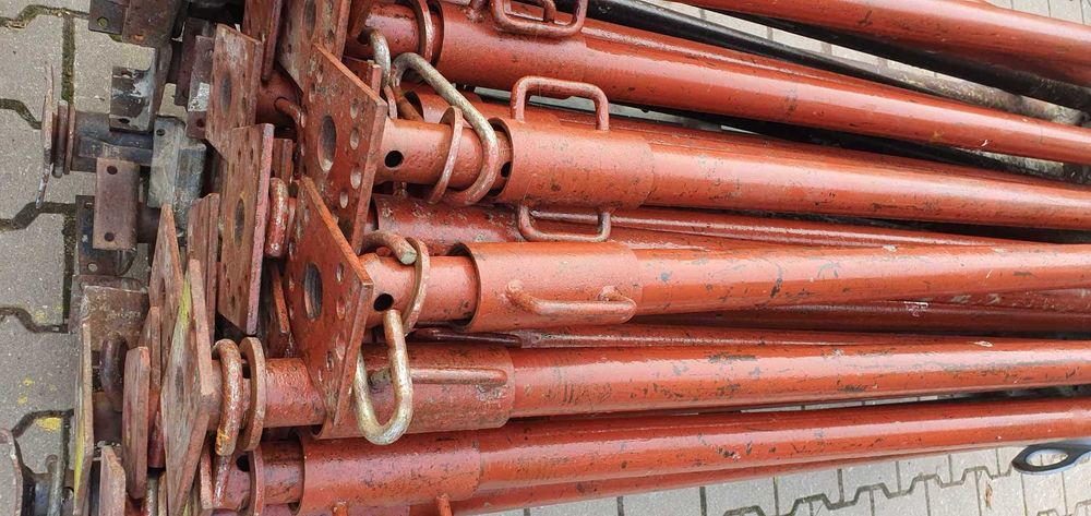 Podpory stropowe metalowe stemple regulowane sztyce