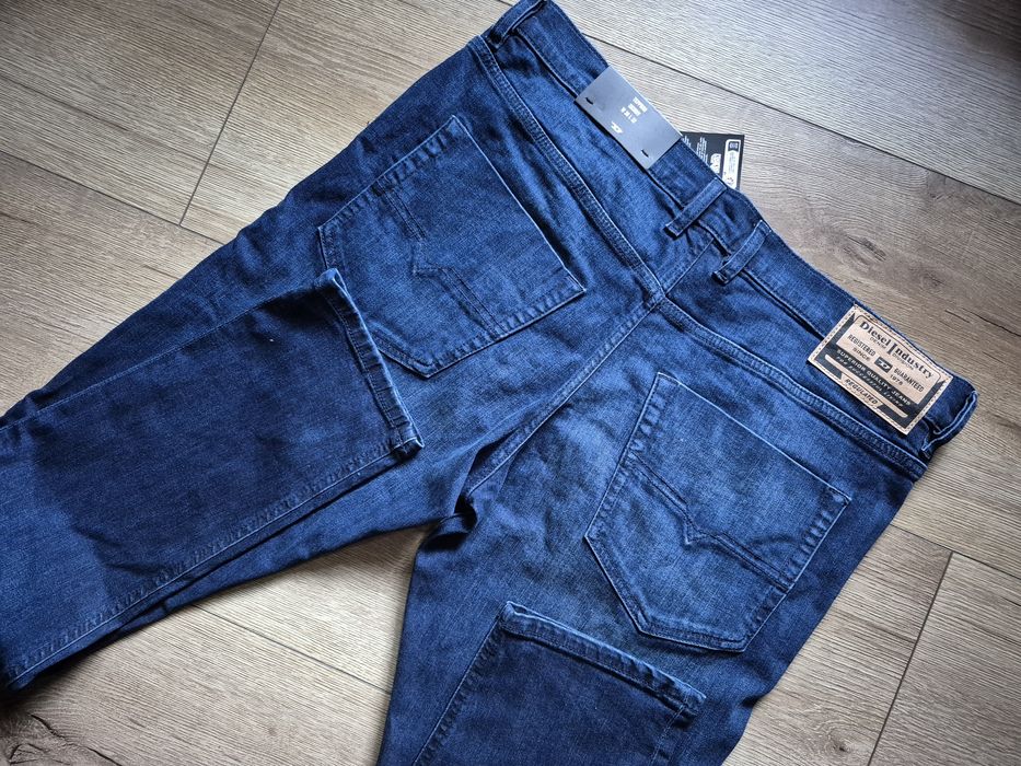 Jeansy Męskie Diesel Tepphar Skinny W36 L32