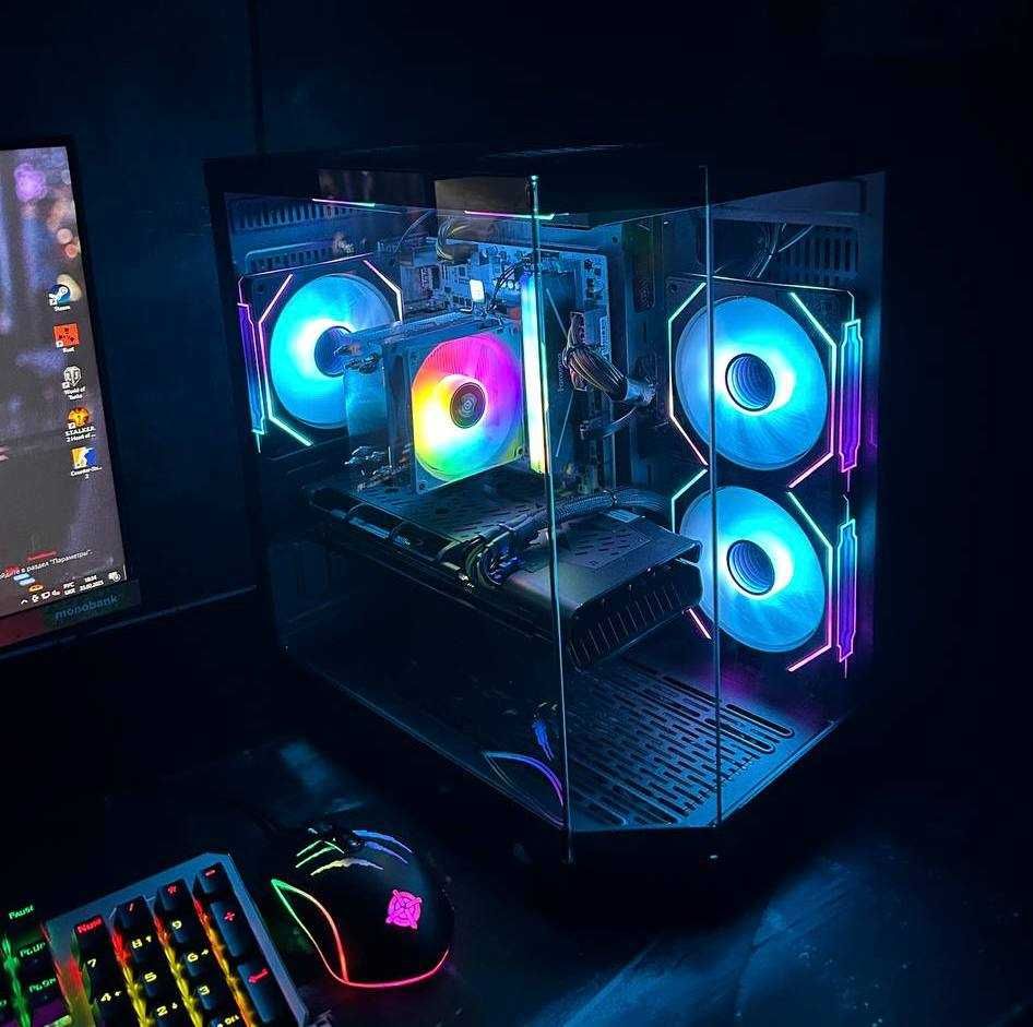 Игровой Компьютер/ ПК Ryzen 5 5500/ DDR4 32Gb/ M2+HDD /GTX 1080Ti 11GB