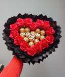 Bukiet serce Ferrero Rocher