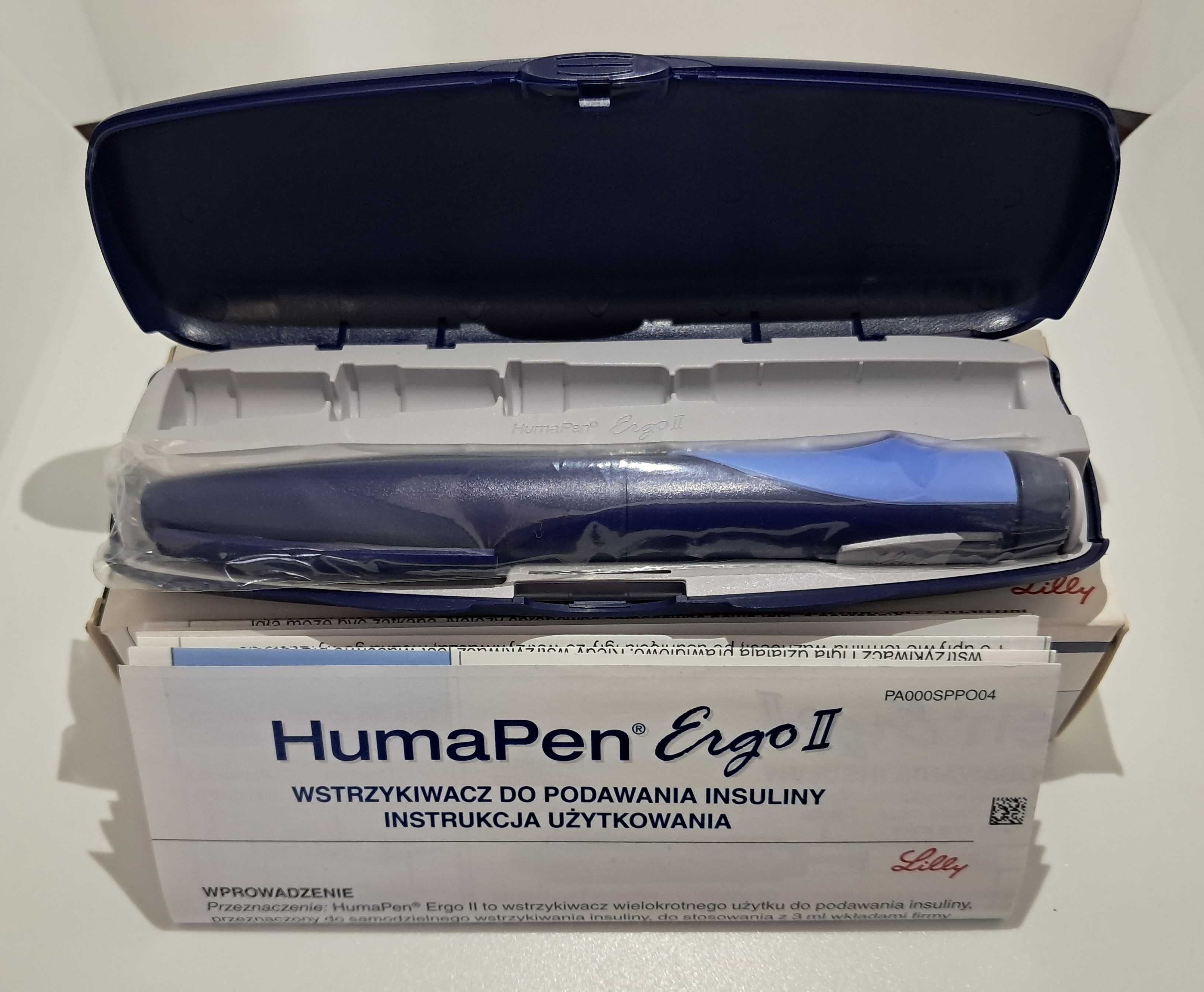 Wstrzykiwacz insulinowy HumaPen® Ergo II - fabrycznie nowy.