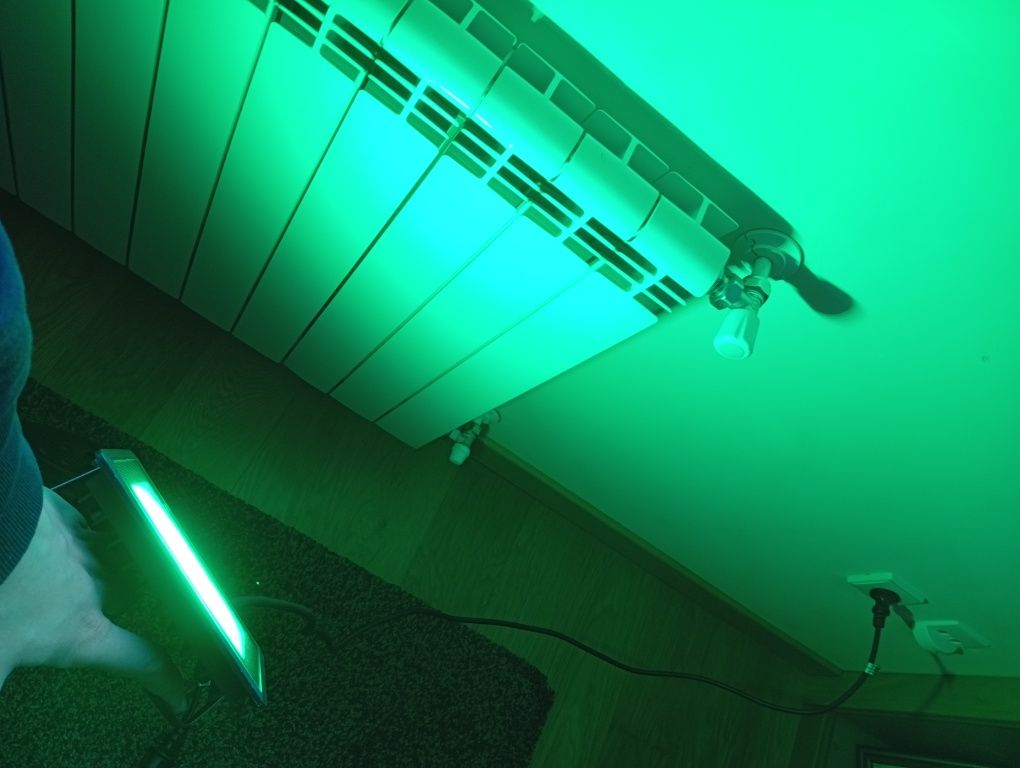 2 projetores coloridos 30w
