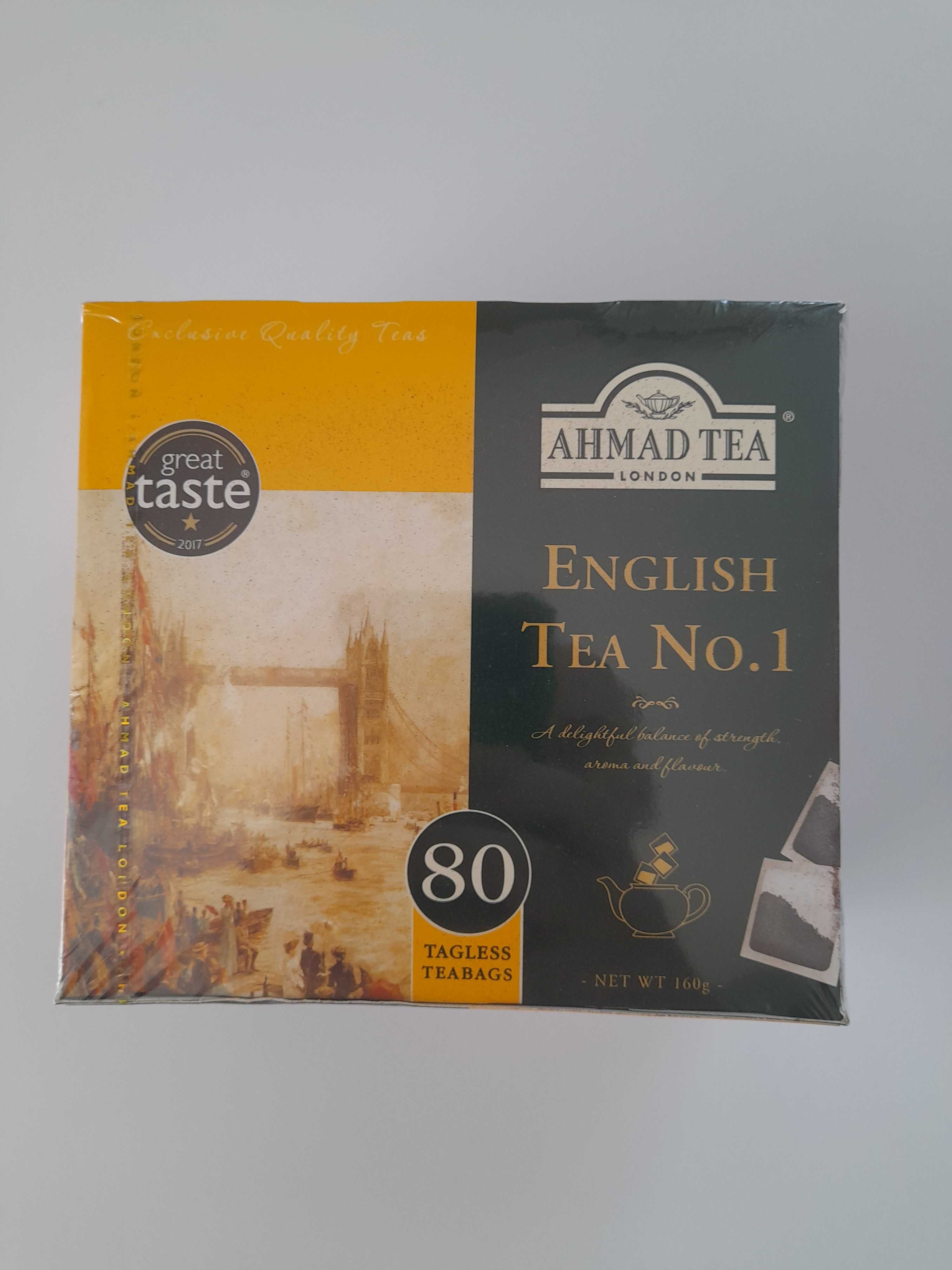 Herbata English Tea No.1 AHMAD TEA London - 80 torebek - 4 sztuki