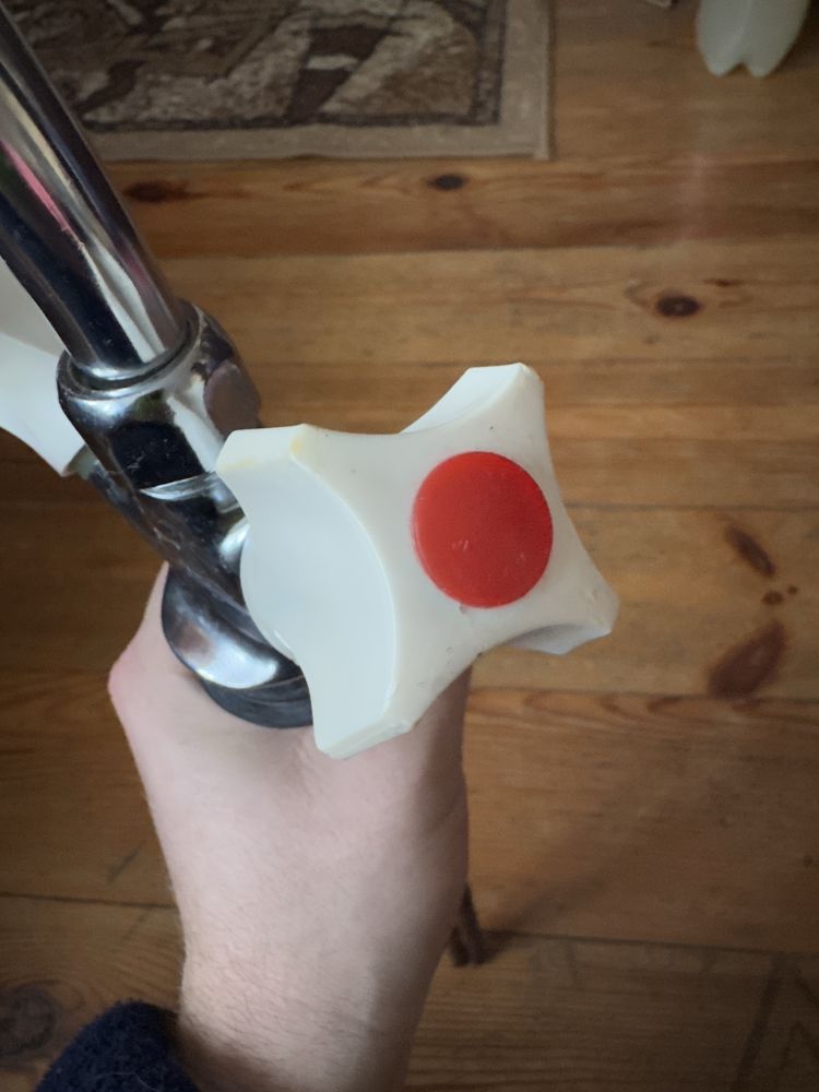 Bateria umywalkowa retro PRL