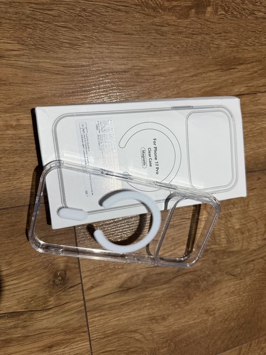Case/Etui z MagSafe do iPhone 17 PRO przezroczyste/clear