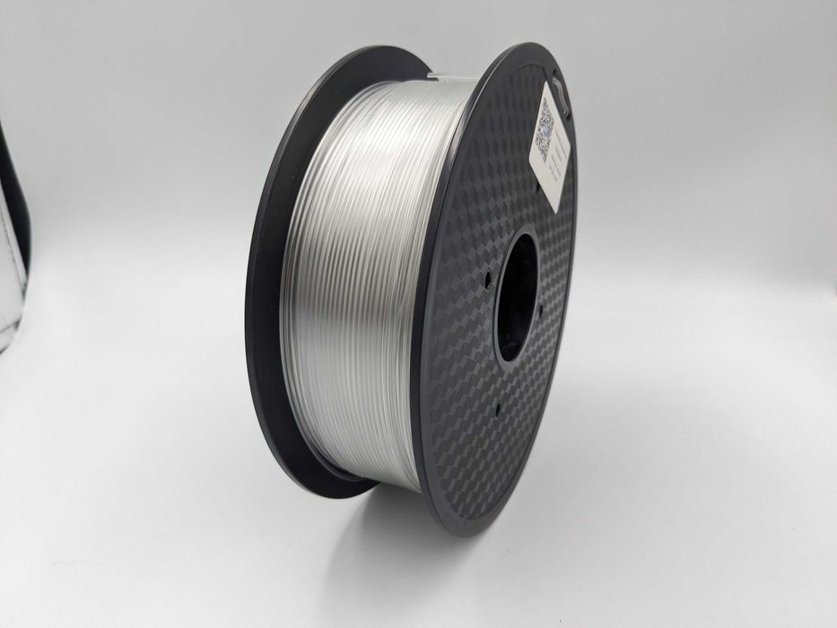 Філамент PETG 1.75 мм 1кг прозорий – новий, не розпакований