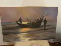 Tela Pescadores da Costa