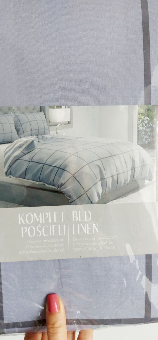 Nowy komplet pościeli 160x200