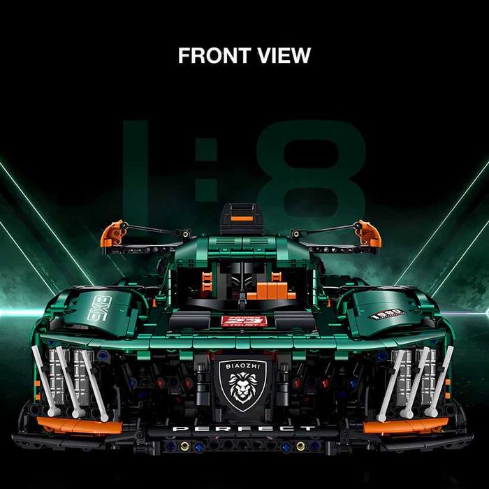 Конструктор Technic Peugout 9X8. Масштаб 1:8. 3986 деталей. У коробці