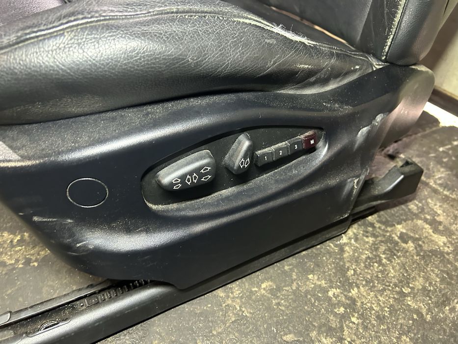 Fotele wnetrze kanapa boczkisport e83 x3 pamiec grzane EUROPA wysylka