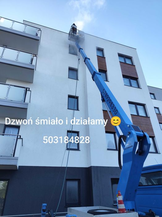 !! Podnośnik koszowy Władysławowo Hel Puck Wynajem Zwyżka Pomorskie !!