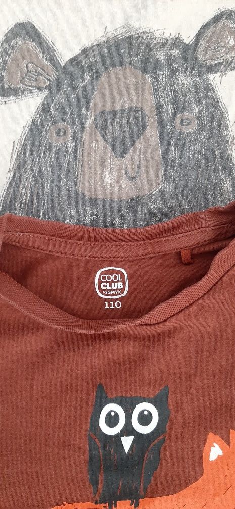 7szt bluzka długi rękaw 104 cool club