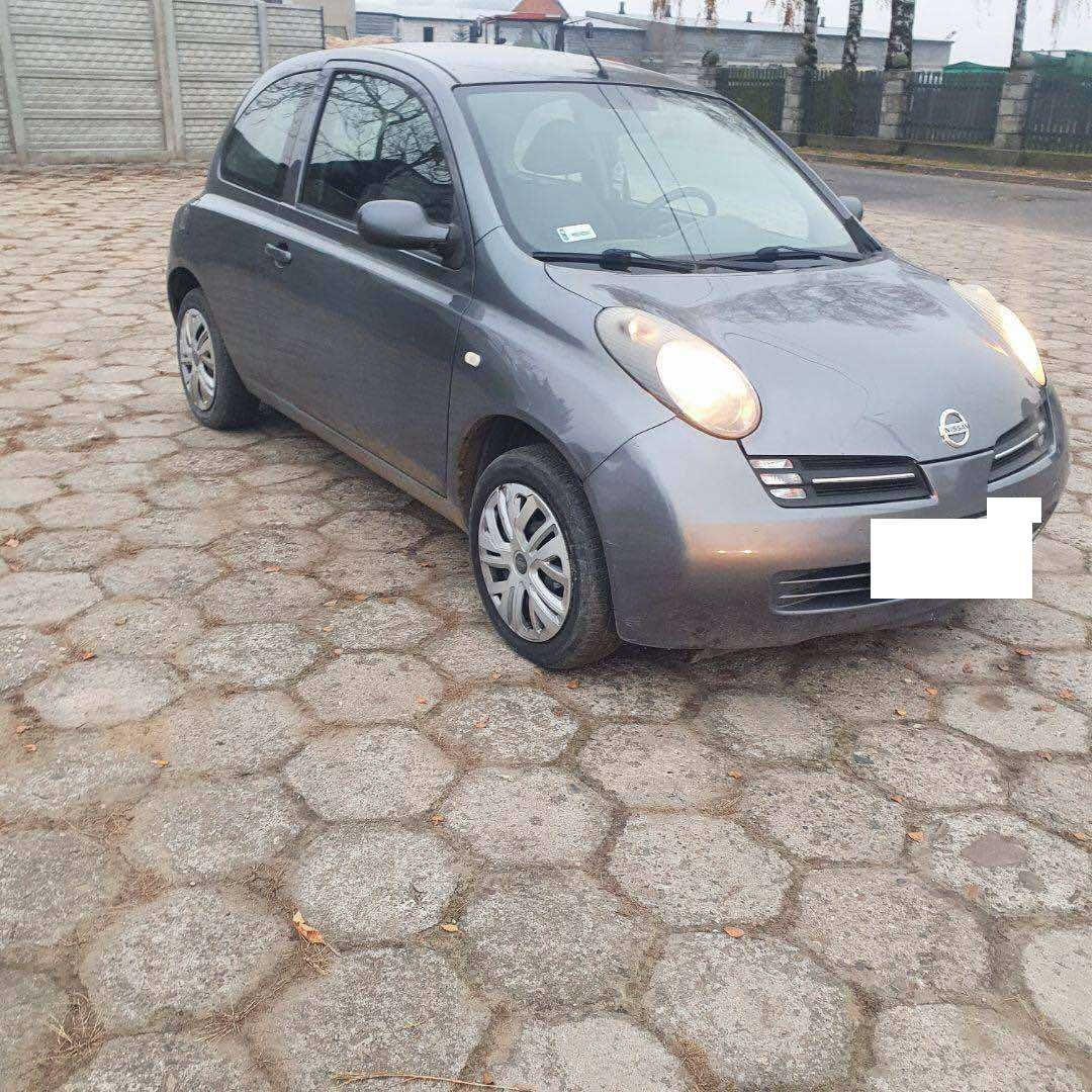 Nissan Micra K12 1.2 benzyna kolor grafitowy kod lakieru KY5 na części