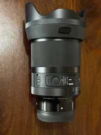 Lente Objectiva Sigma Art 35mm f1.4 - Emount p/ Sony - Está como nova
