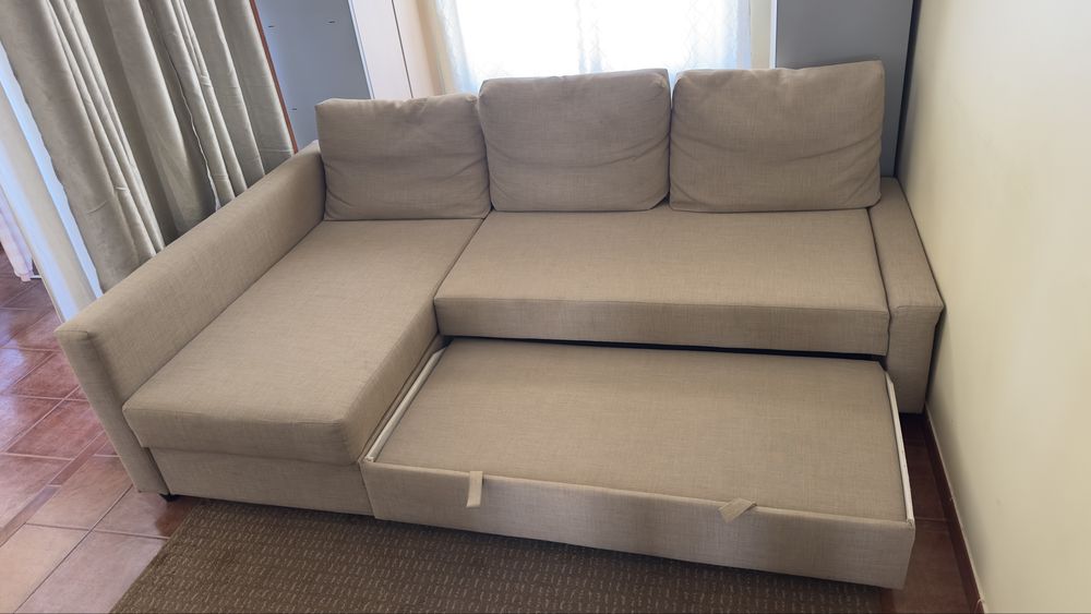 Sofa retratil semi novo