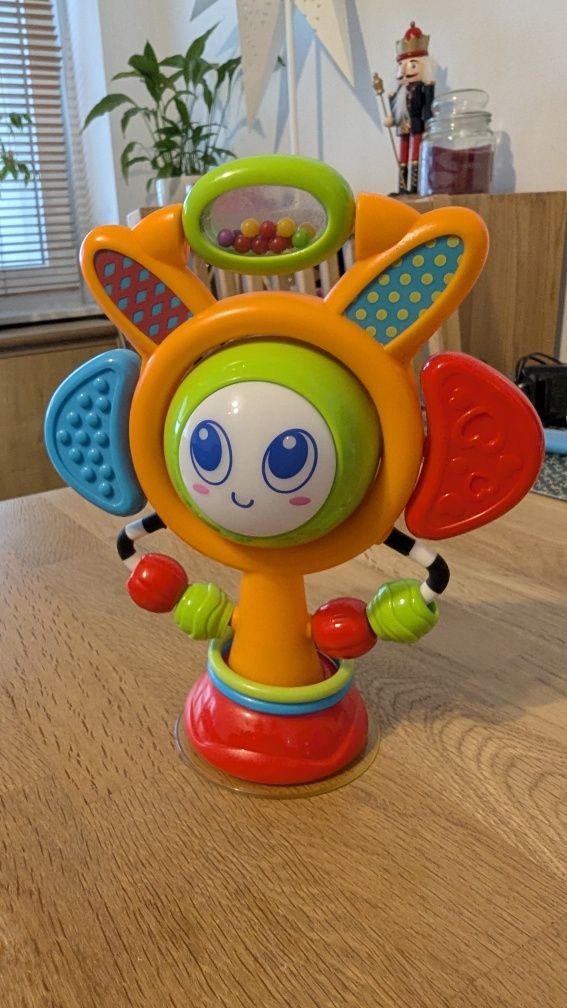 3 zabawki aktuwizujące Fisher Price Lamaze Żyrafa Ptak