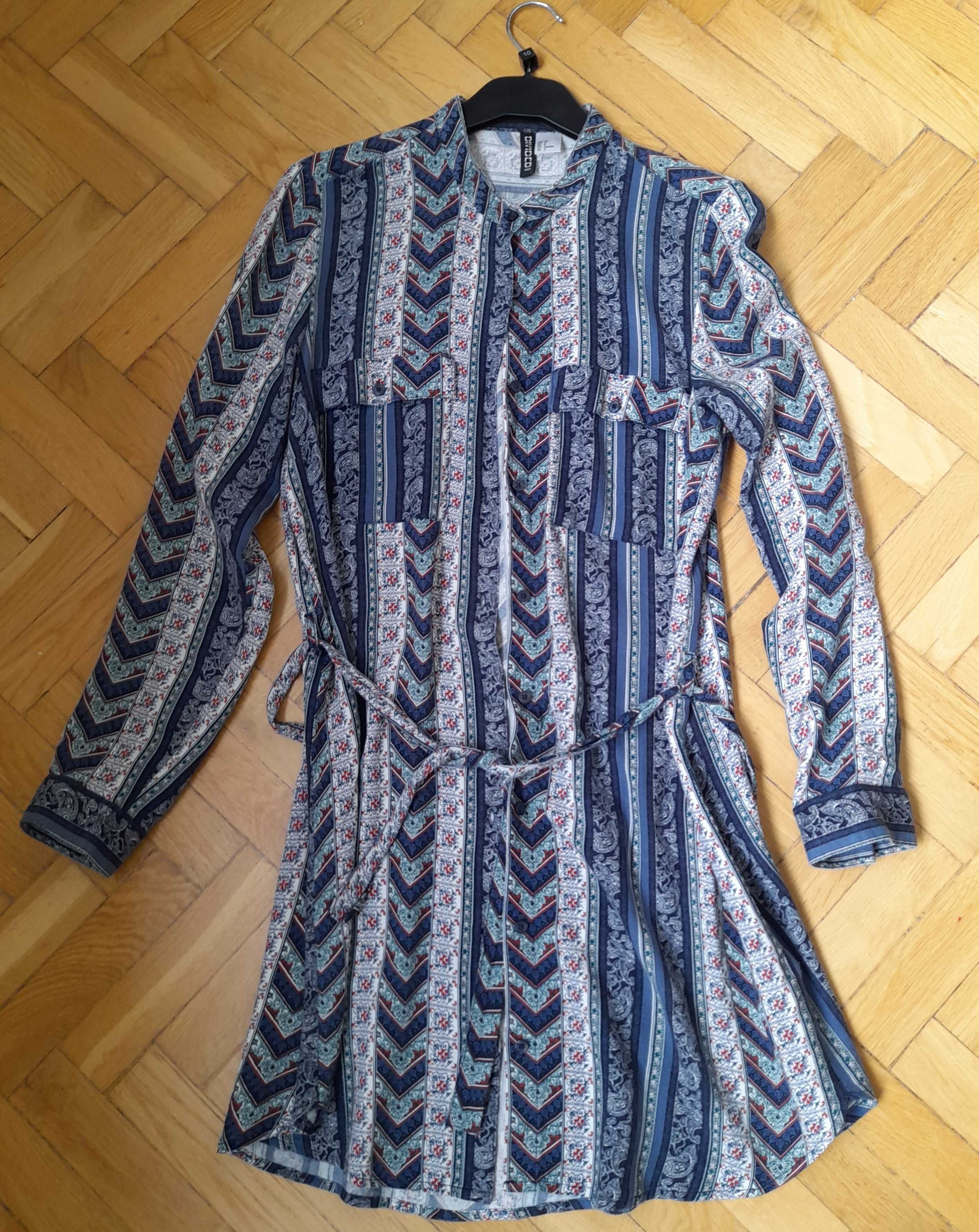 Sukienka / tunika H&M w etniczne wzory