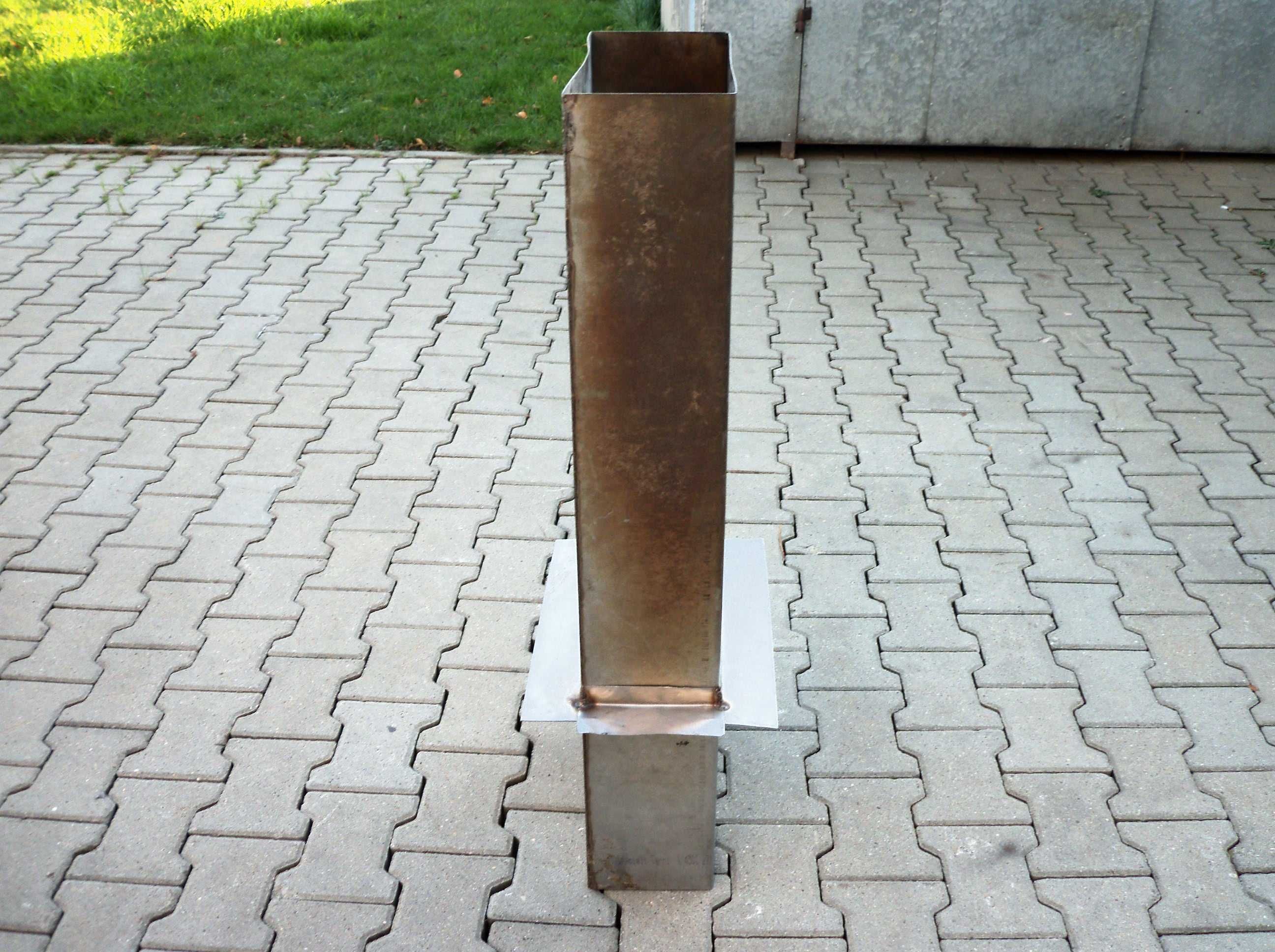 Wkład Nasada Przedłużenie komina nierdzewny 16 x 34 wysokość 100cm