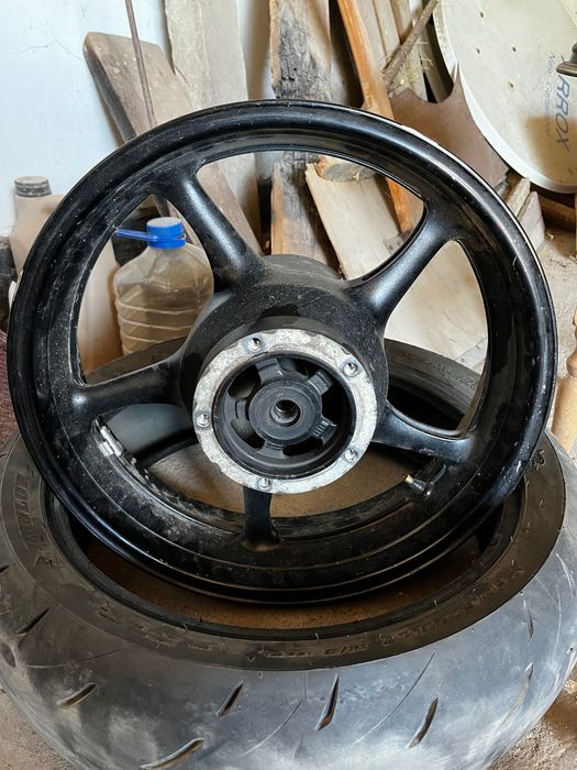 Заднее колесо на YAMAHA