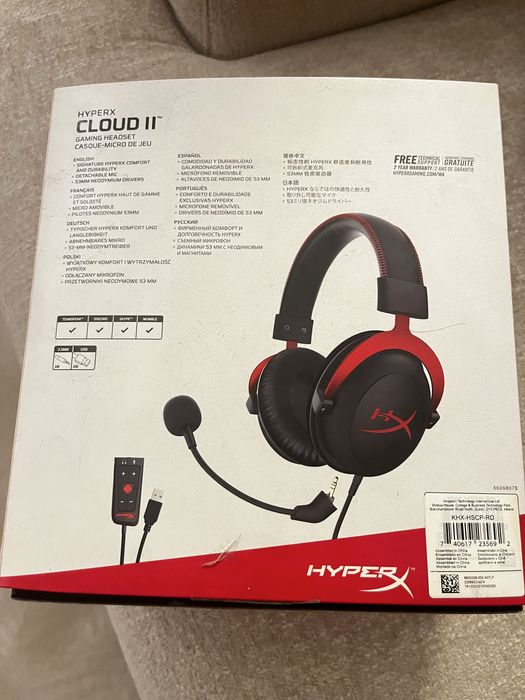 Headset Gaming HyperX Cloud II