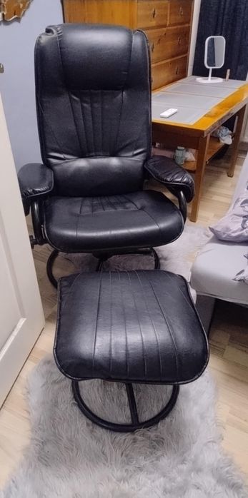 Fotel podgrzewany z masażem