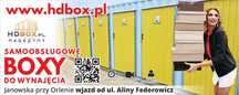 Box/garaż/schowek/komórka lokatorska na monitorowanym placu. na rowery