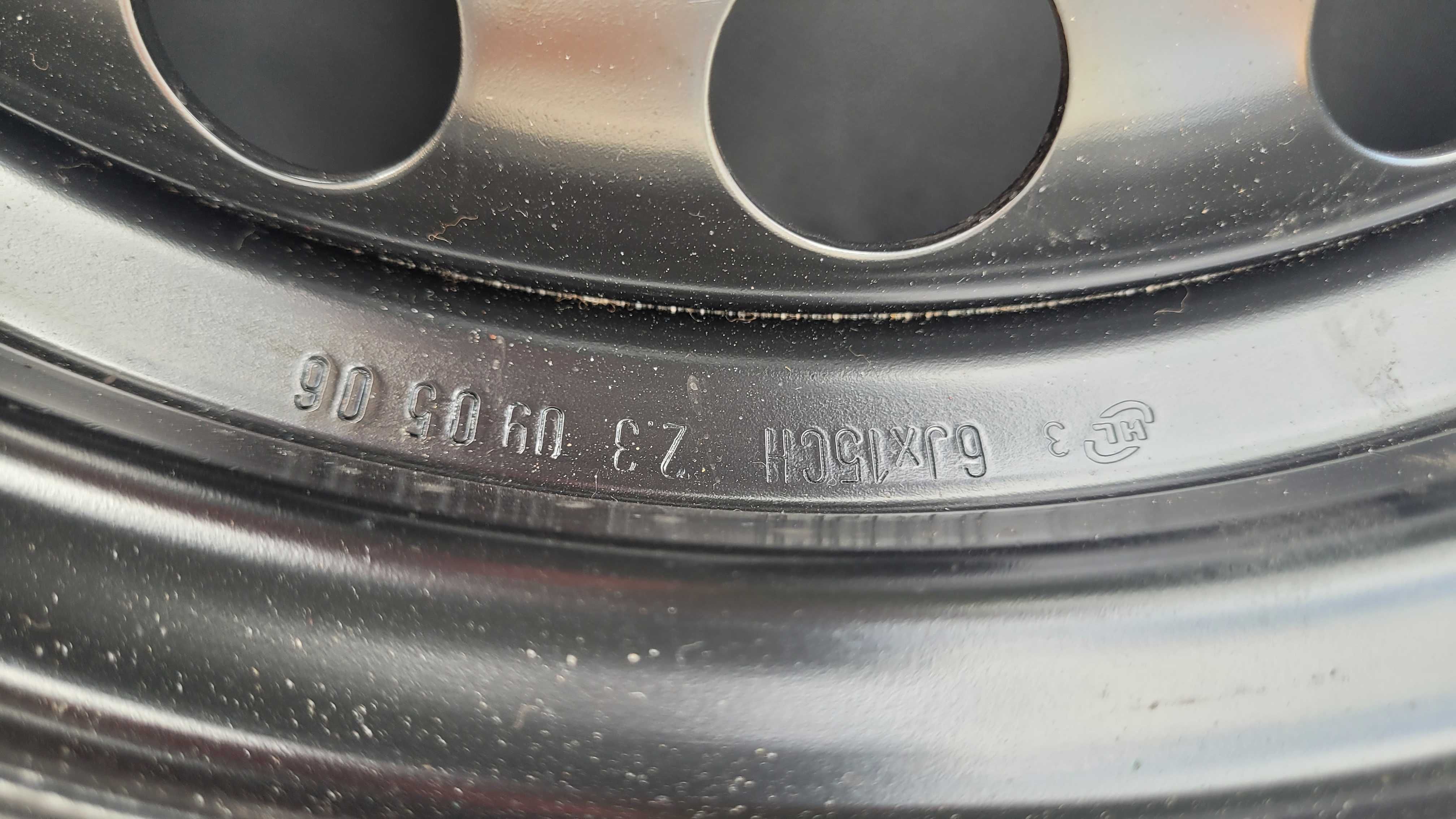 stalowe koło zapasowe z oponą 195/65R15 Honda