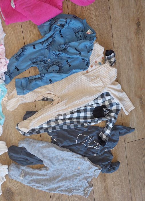 Mega paka ubrań, dziewczynka rozmiar 68