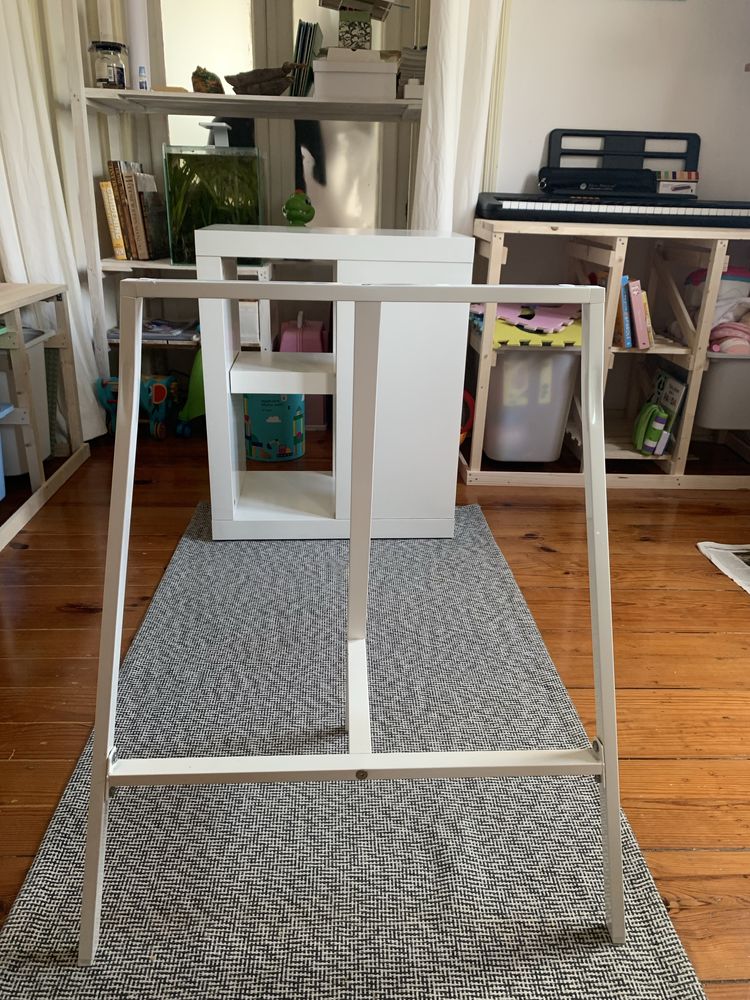 tampo comprido ikea + tripé