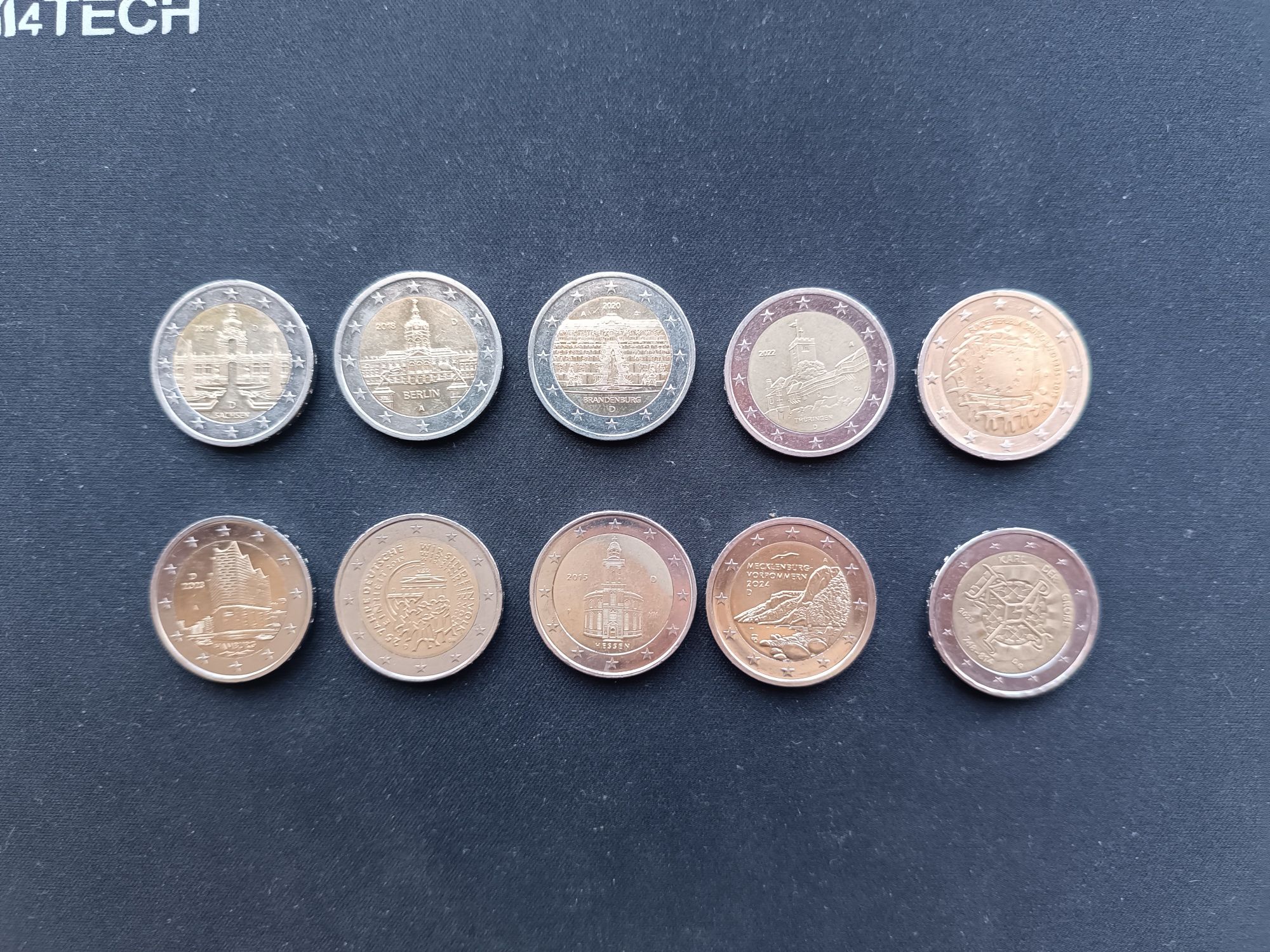 Monety okolicznościowe 2 euro NIEMCY