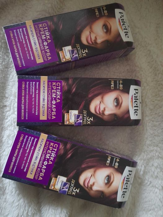 Краска для волос 3шт.100гр.житомирка