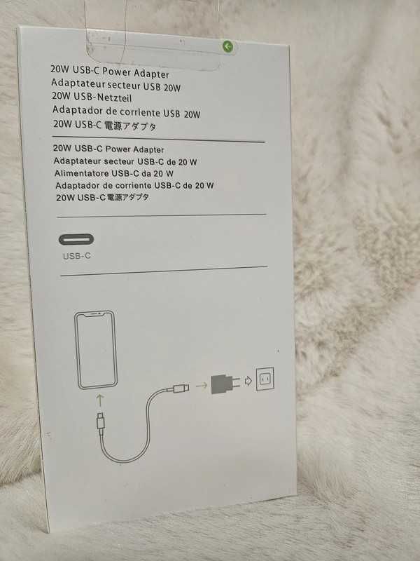 iPhone 14 Pro Max – 20W USB-C Power Adapter + USB-C do Lightning kabel
