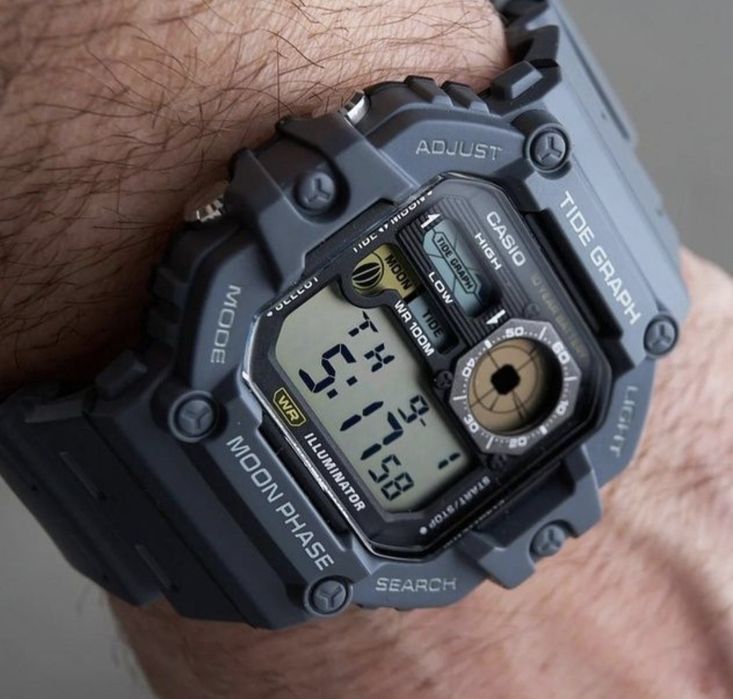 Чоловічий годинник Casio WS-1700H-8A. Оригінал.