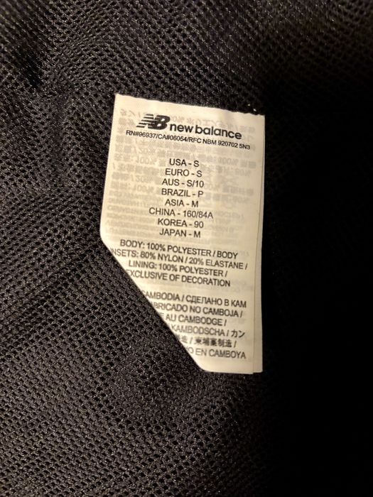 Nowa kurtka New Balance New York marathon windcheater jacket rozm S