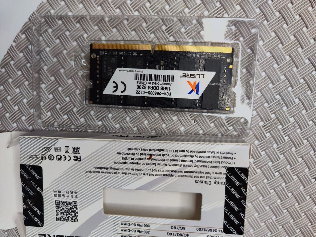 Pamięć RAM do laptopa Kllisre DDR4 16 GB 2666 MHz 3200 MHz