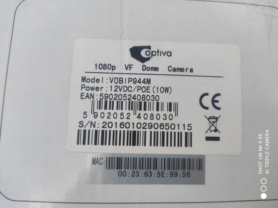 Kamera IP Optiva VOBIP944M