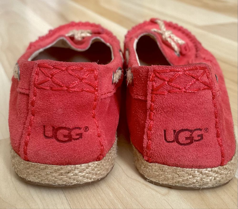 Сліпони мокасини UGG оригінал шкіра замша 37 размер
