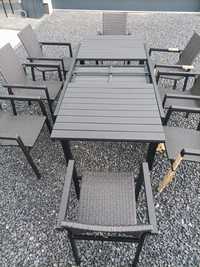 Zestaw ogrodowy Rozkładany stół+6 lub 8 krzeseł