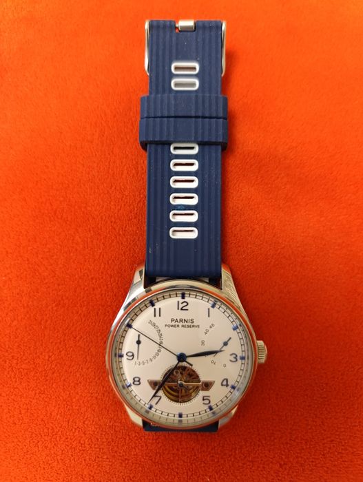 годинник Parnis Portuguese Power Reserve