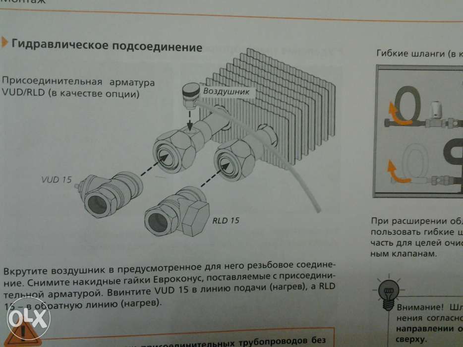 Термоэлектрический сервопривод+VUD15+RLD15 Mohlenhoff