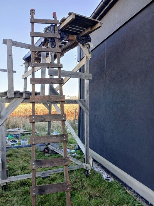 Rusztowanie drewniane