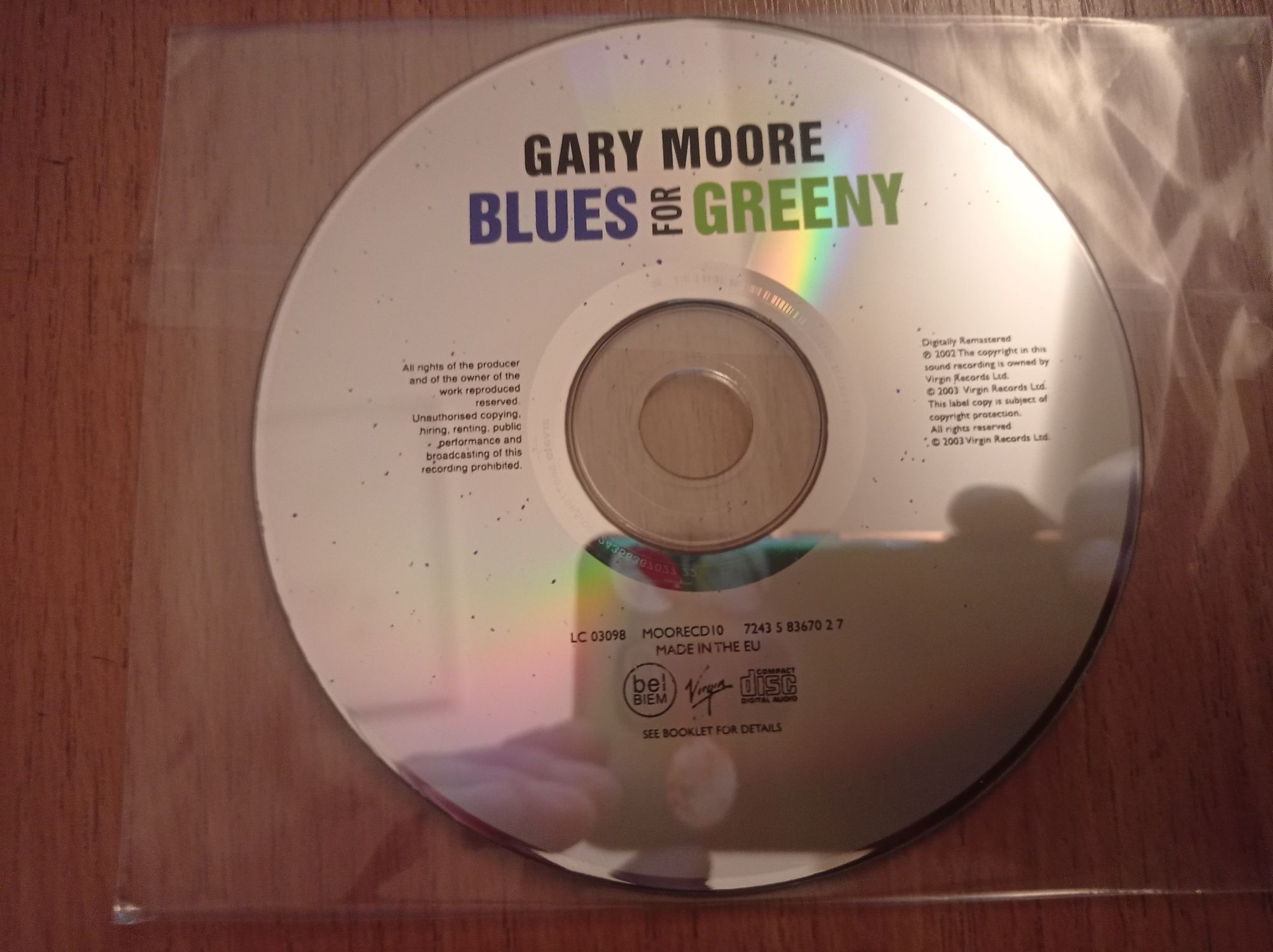 Gary Moore - Blues for Greeny